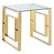 Table d'appoint Eros en or