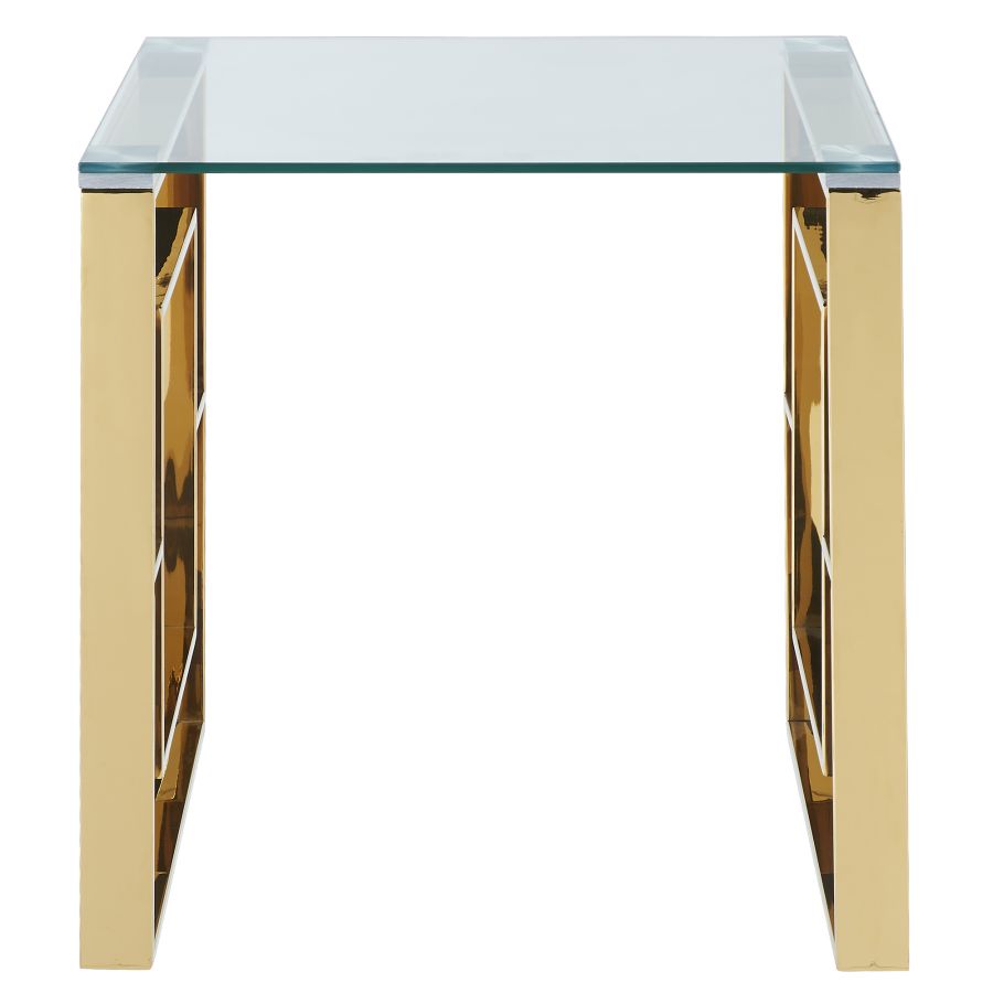Table d'appoint Eros en or