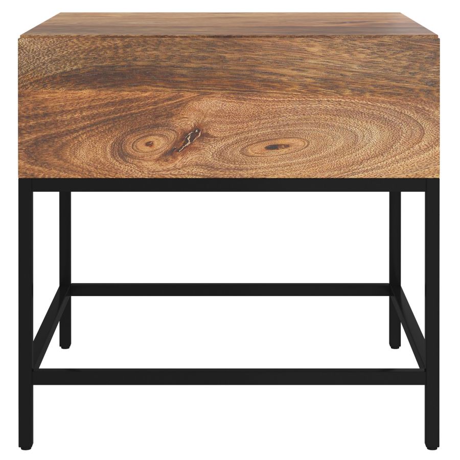 Table d'appoint Ojas en naturel brûlé