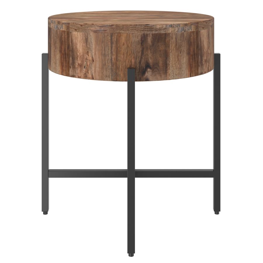 Table d'appoint Blox en naturel