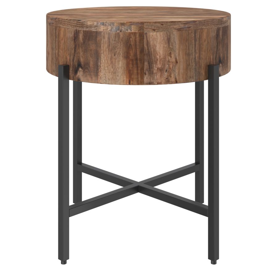 Table d'appoint Blox en naturel