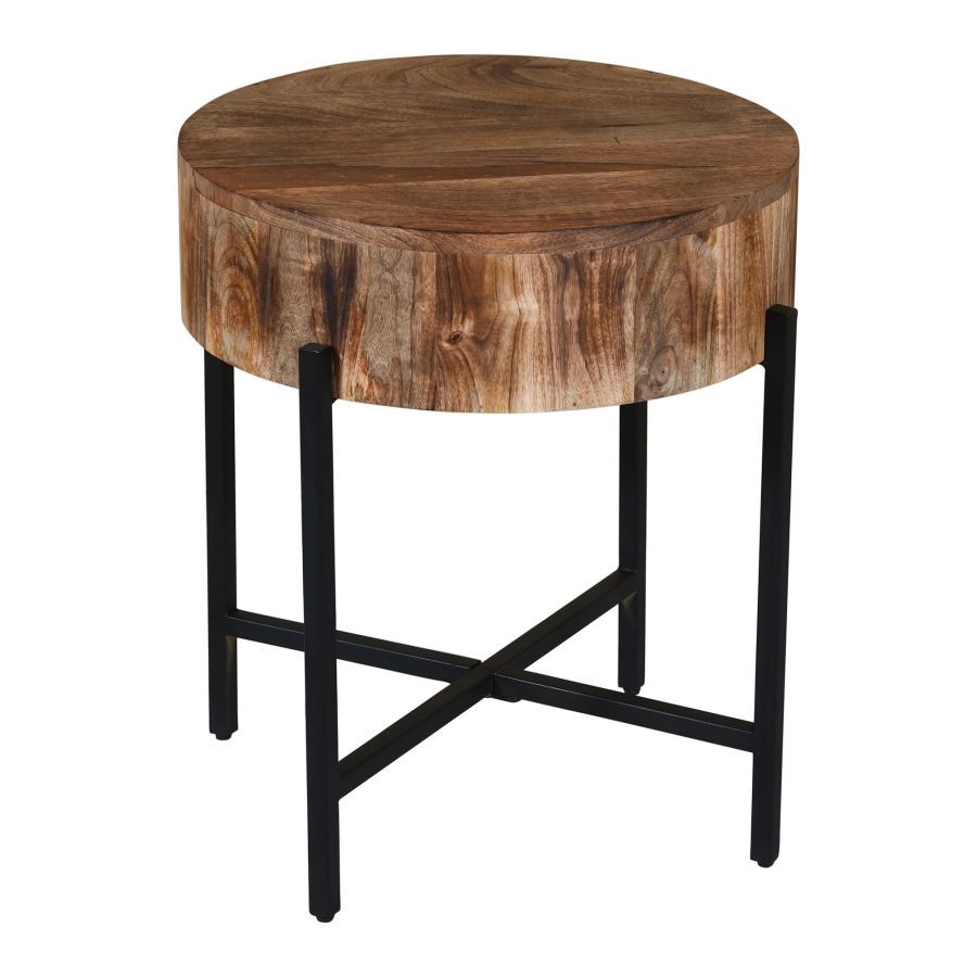 Table d'appoint Blox en naturel