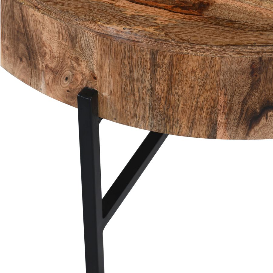 Table d'appoint Blox en naturel