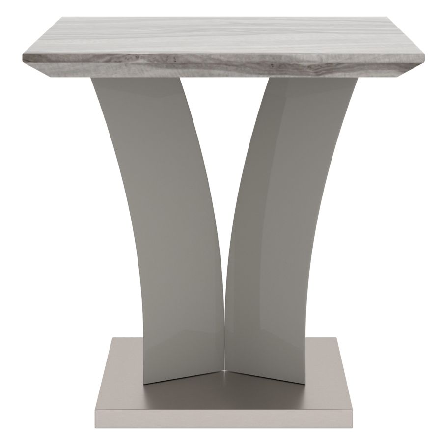 Table d'appoint Napoli en gris