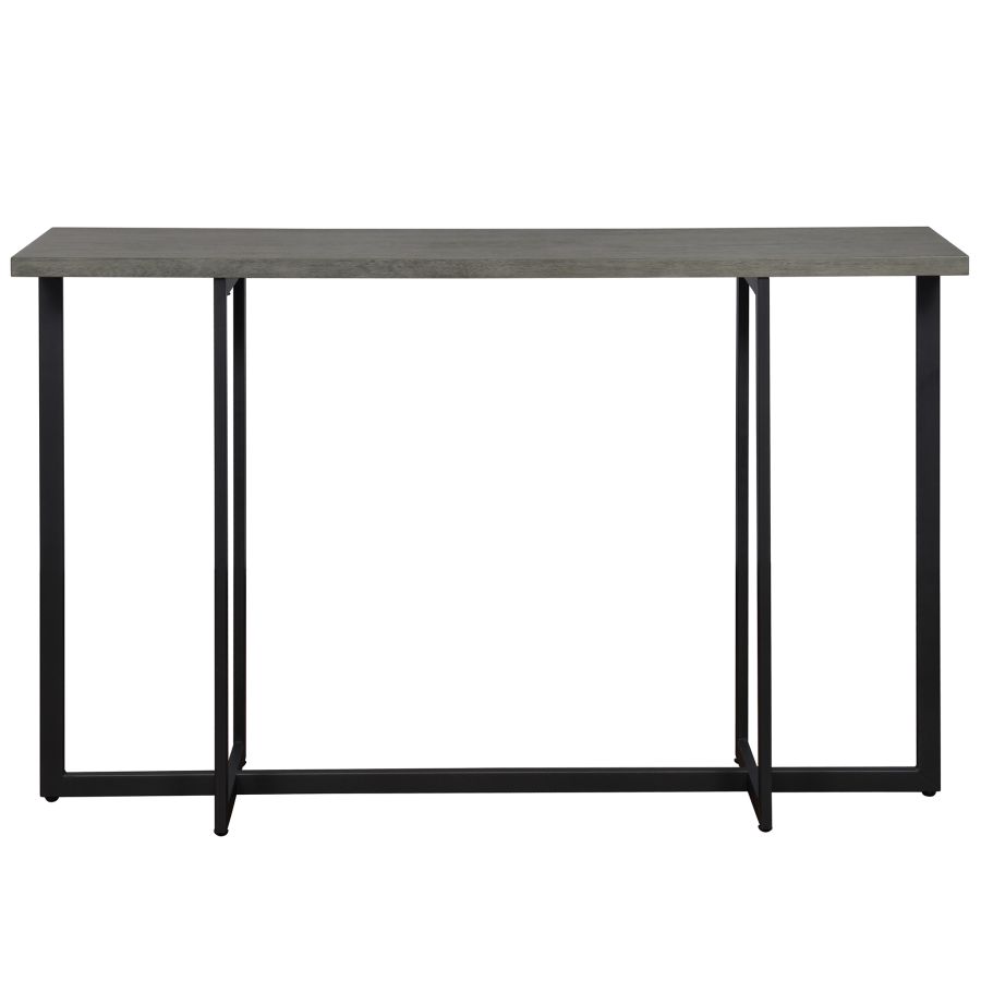Table console Faro en gris
