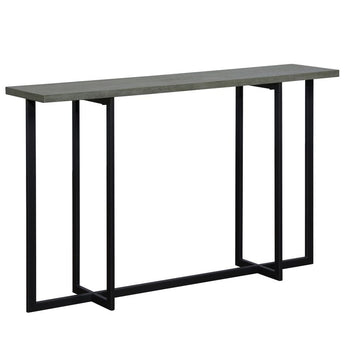 Table console Faro en gris
