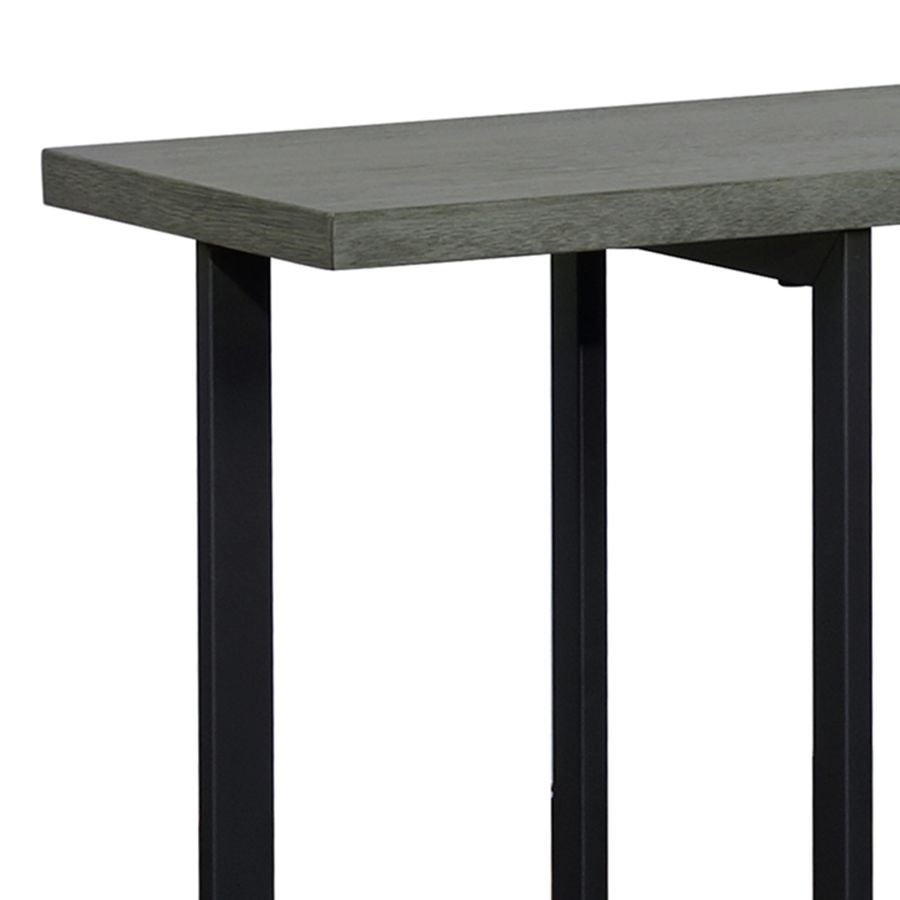 Table console Faro en gris