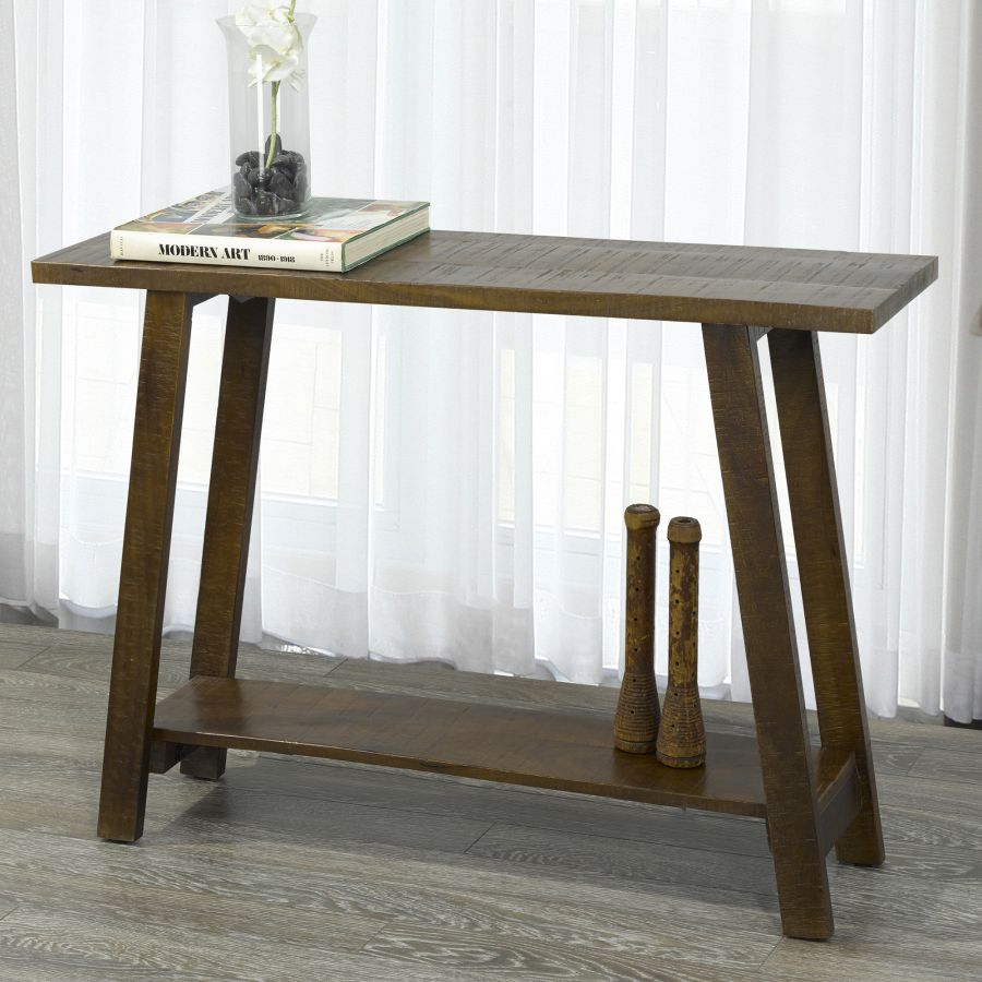 Table console Volsa en noyer