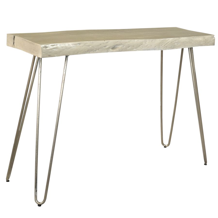 Console/bureau Nila en gris clair