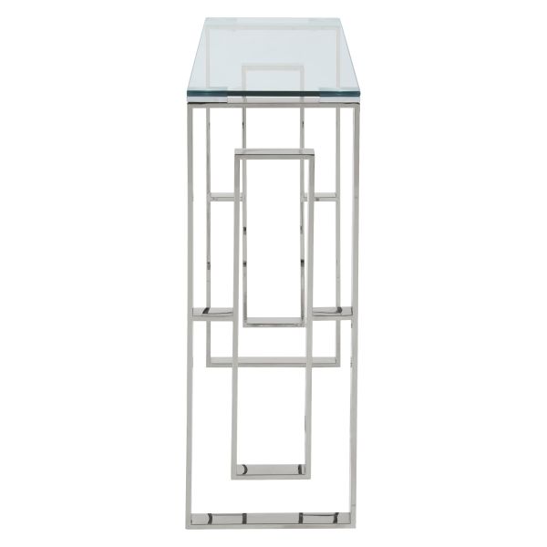 Console/bureau Eros en argent