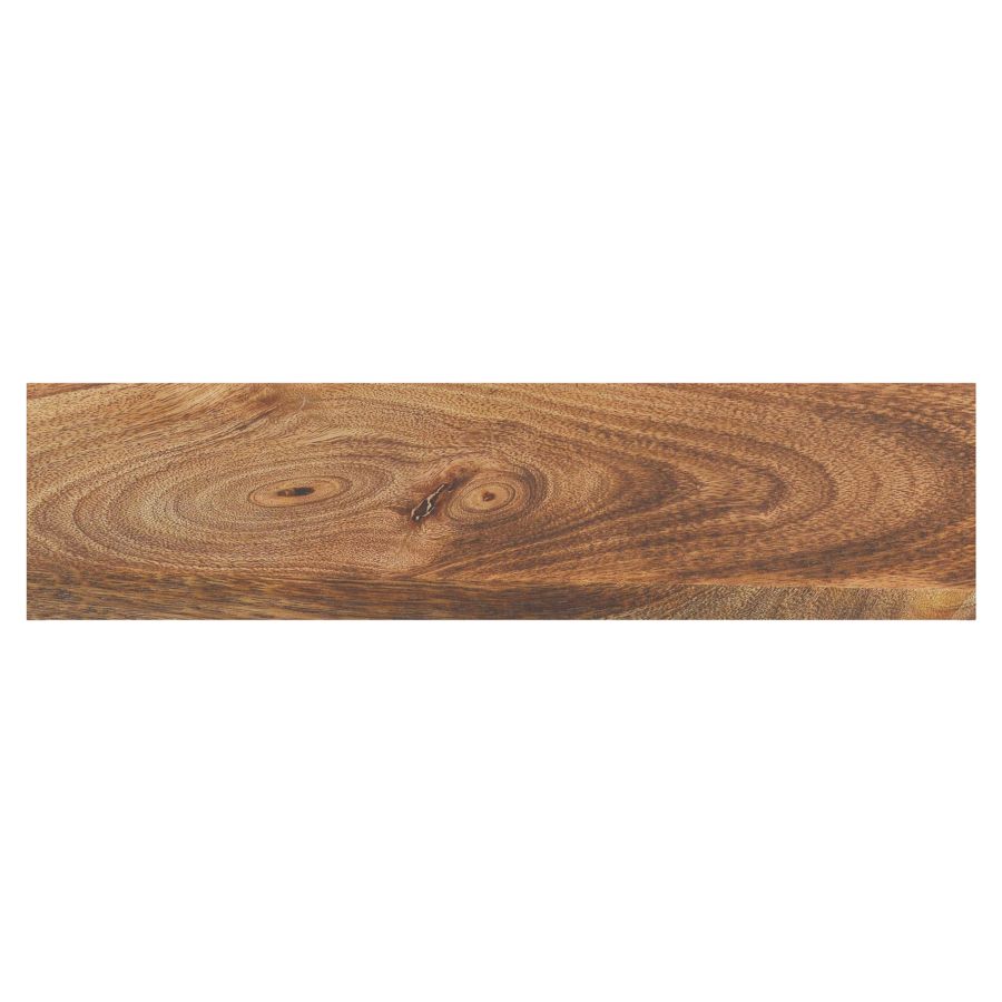 Table console Ojas en naturel brûlé