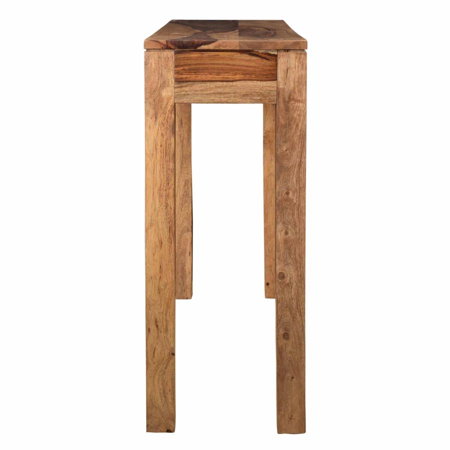 Console/Bureau Idris en Sheesham Foncé