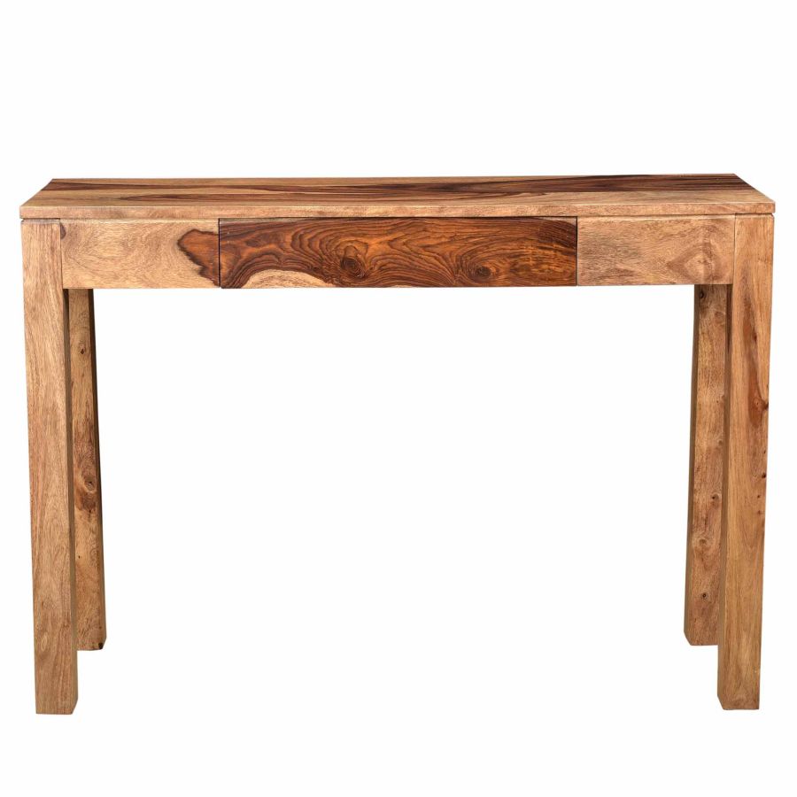 Console/Bureau Idris en Sheesham Foncé