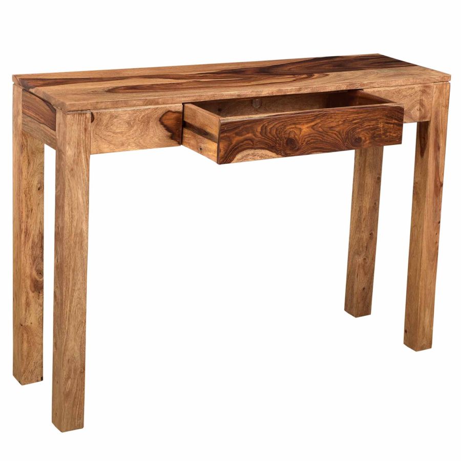 Console/Bureau Idris en Sheesham Foncé