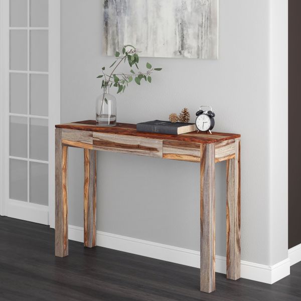 Console/Bureau Idris en Gris