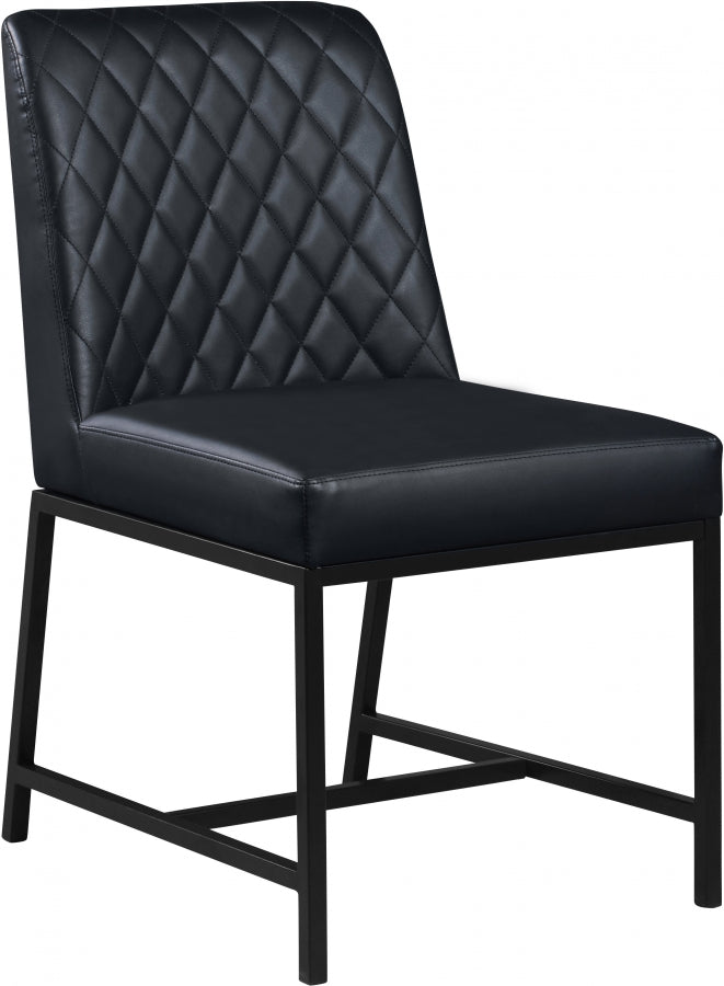 Chaise de salle à manger en similicuir Bryce