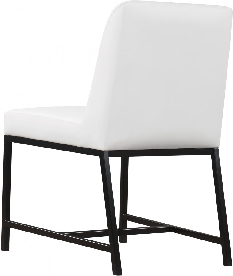 Chaise de salle à manger en similicuir Bryce