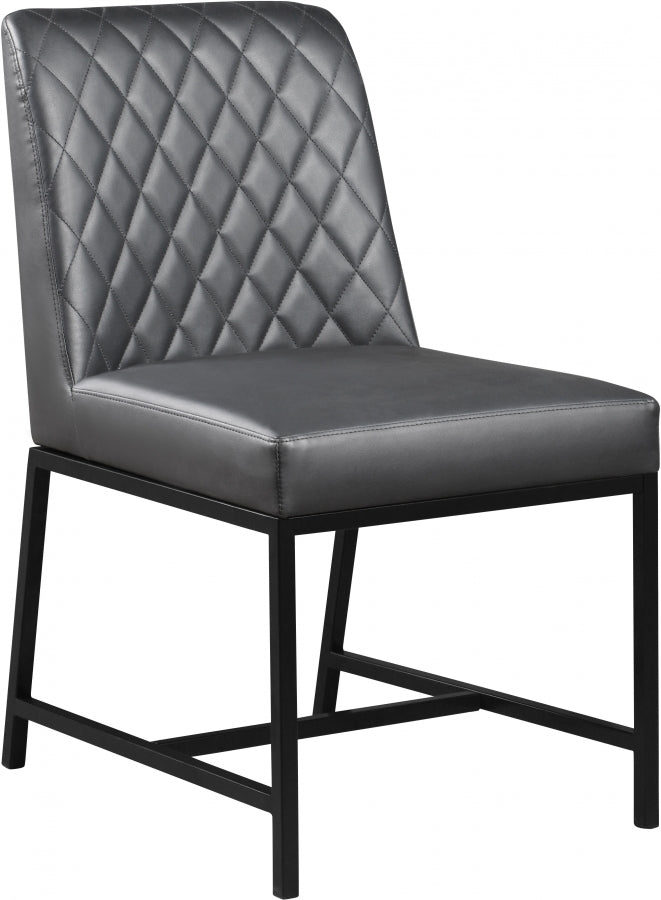 Chaise de salle à manger en similicuir Bryce