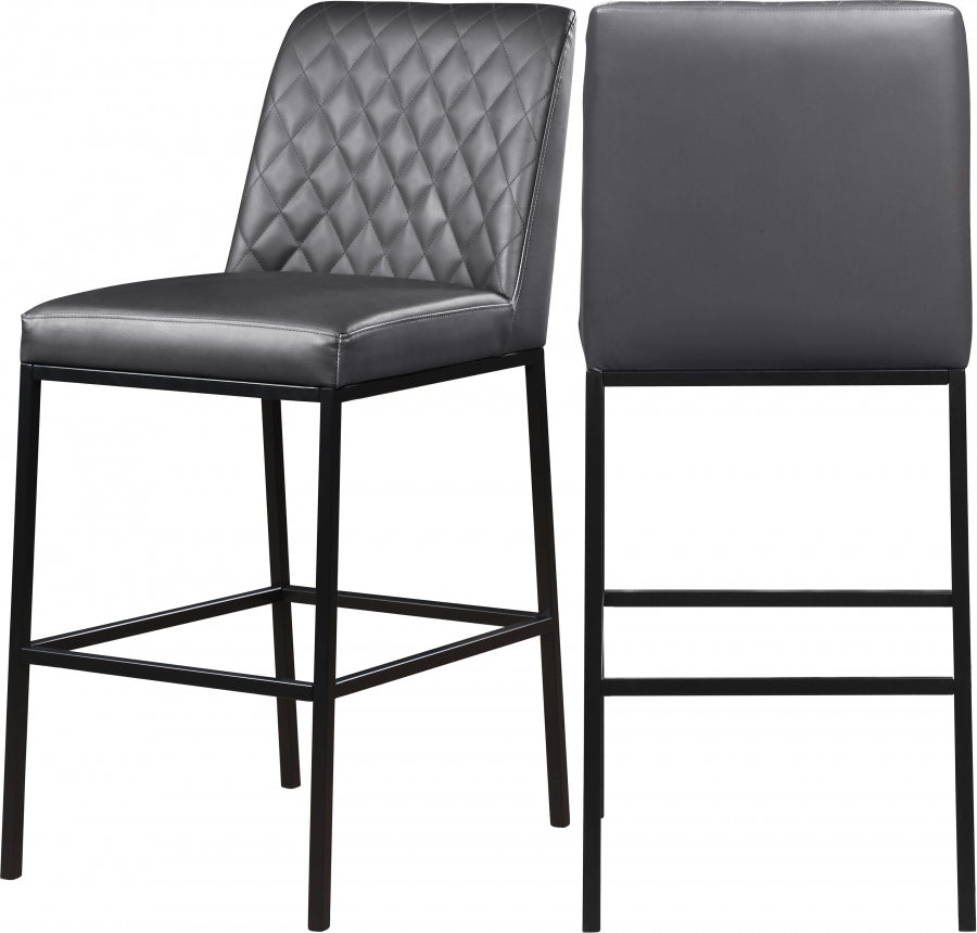 Tabouret de bar en similicuir Bryce
