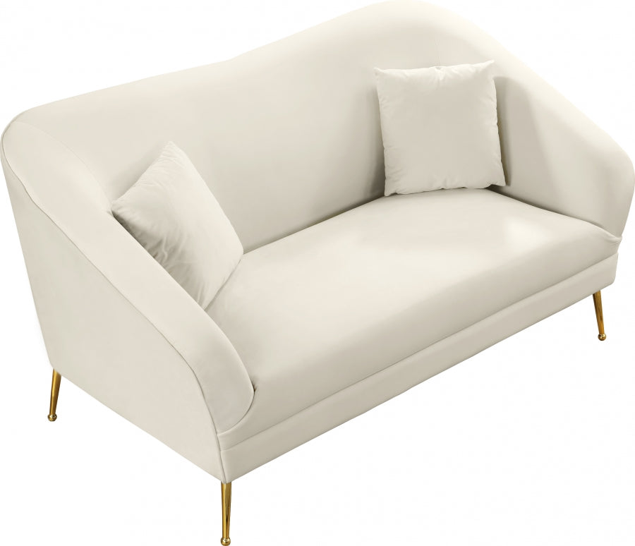 Causeuse en velours Hermosa 