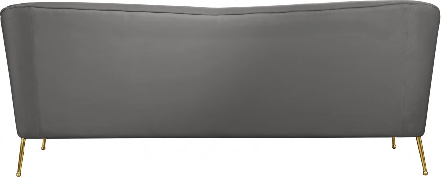 Canapé en velours Hermosa