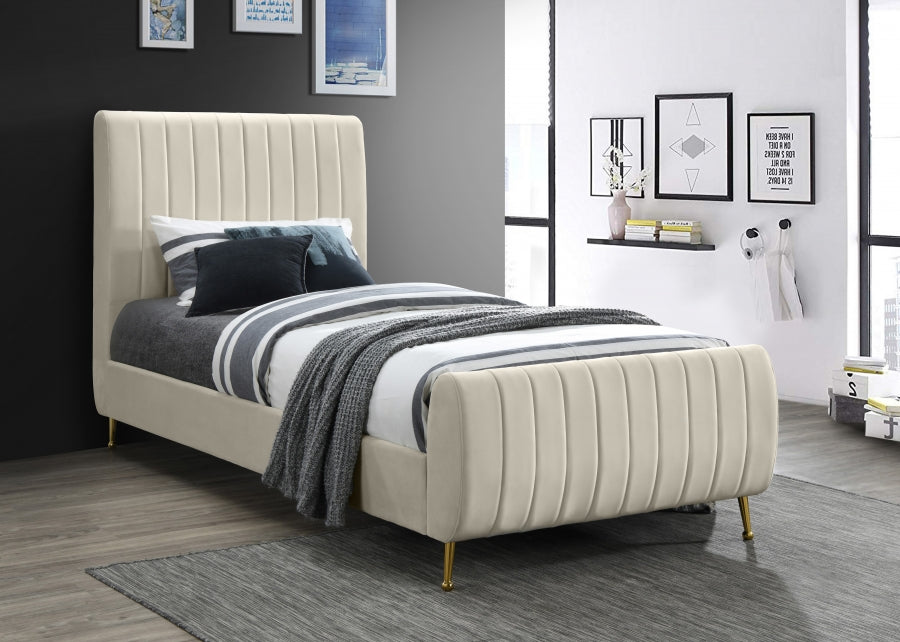 Lit en velours Zara