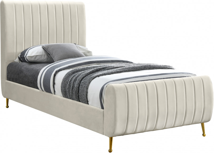 Lit en velours Zara