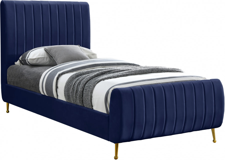 Lit en velours Zara
