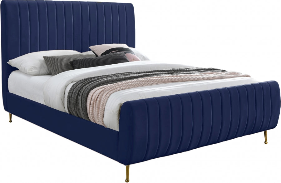 Lit en velours Zara