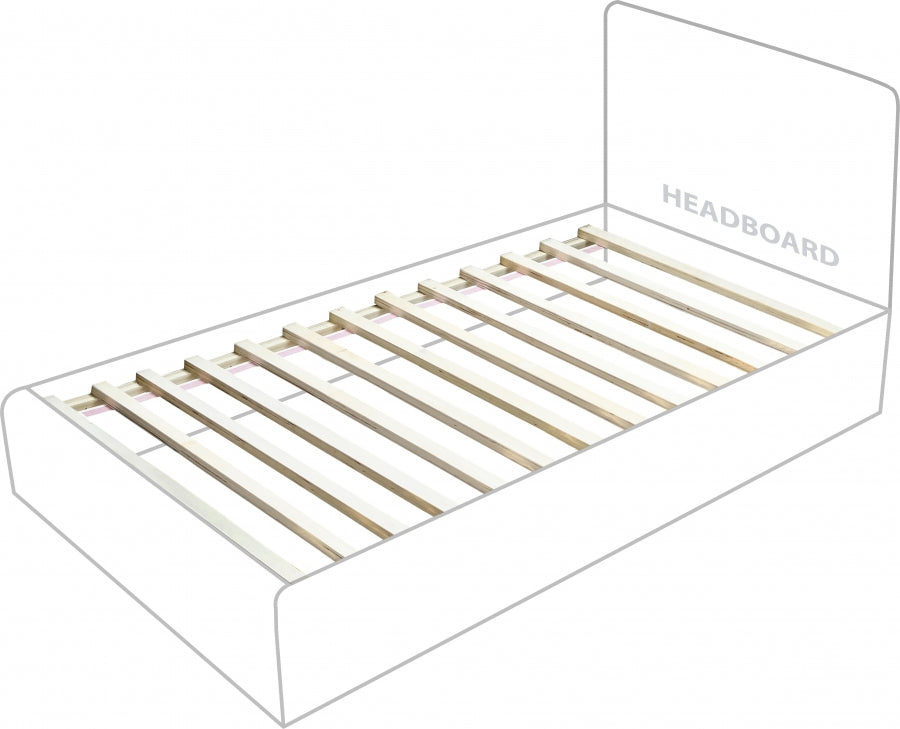 Lit en velours Zara
