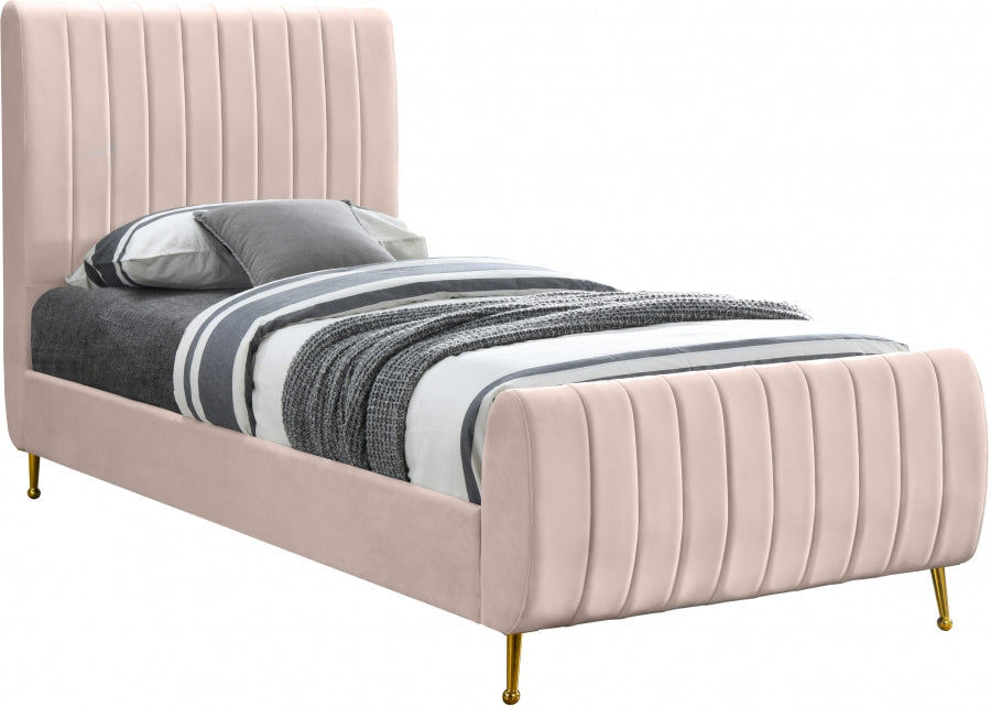 Lit en velours Zara