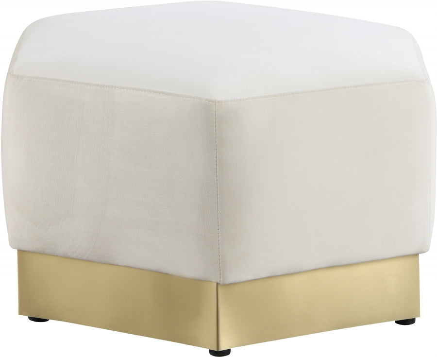 Pouf Marquis en velours 
