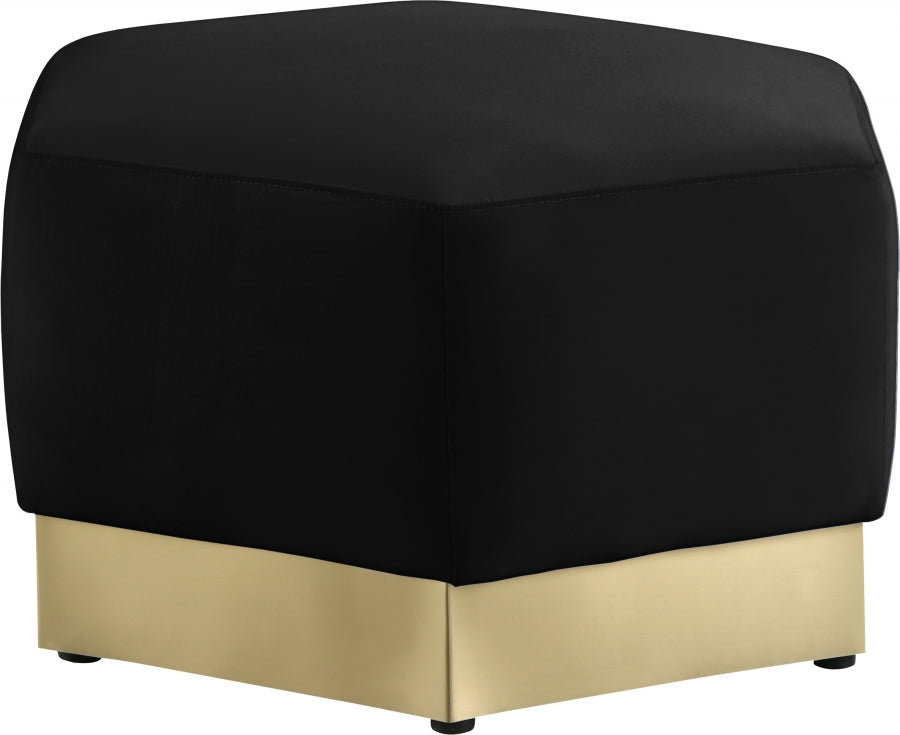 Pouf Marquis en velours 