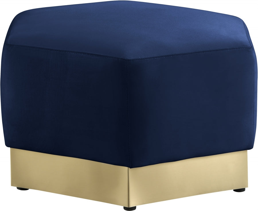 Pouf Marquis en velours 