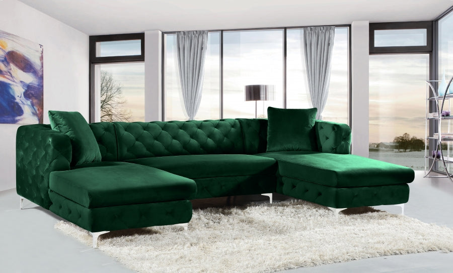 Gail Velours 3pc. En coupé
