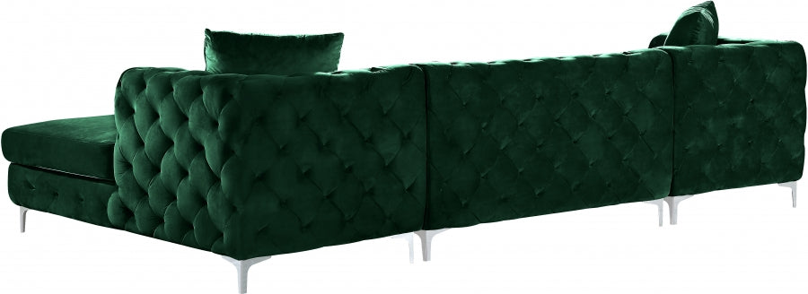 Gail Velours 3pc. En coupé