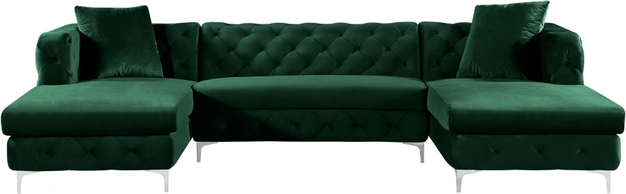 Gail Velours 3pc. En coupé
