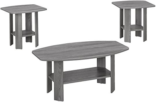 SET DE TABLE - 3PCS / GRIS 