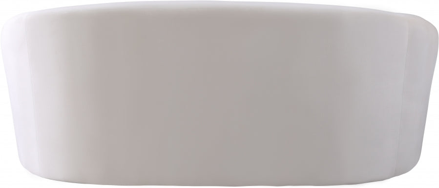 Causeuse en velours Riley 