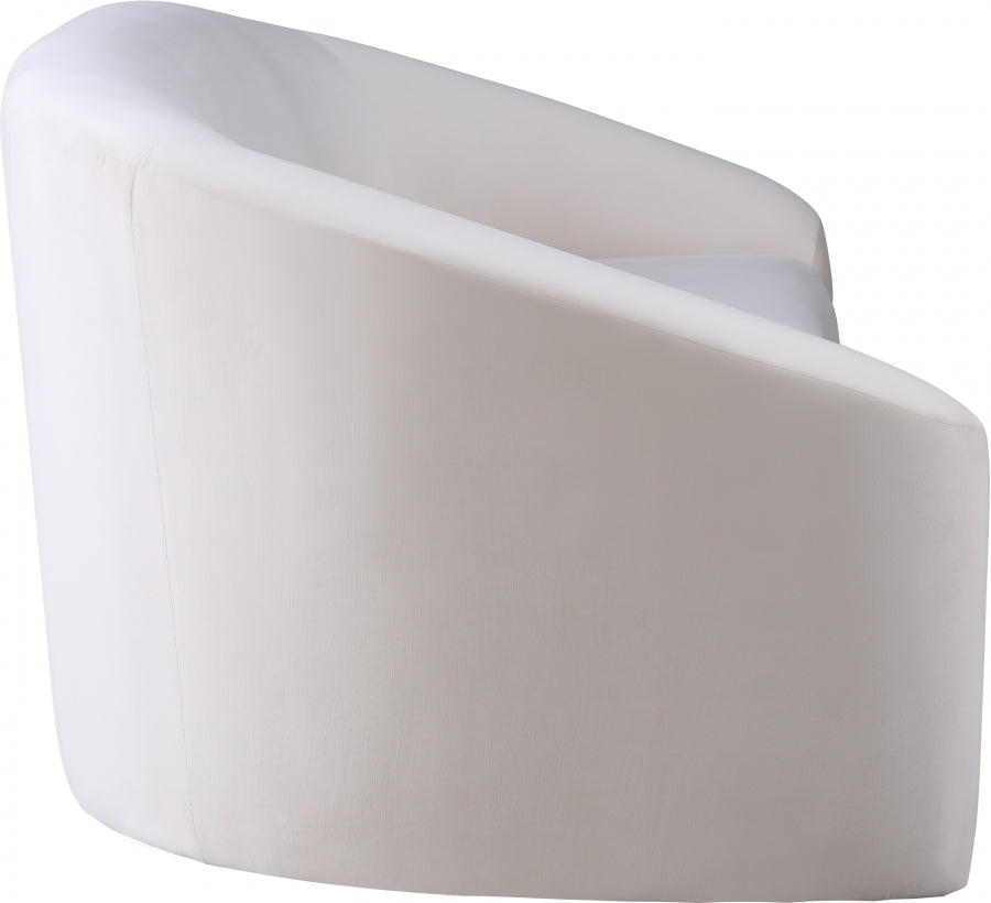 Causeuse en velours Riley 