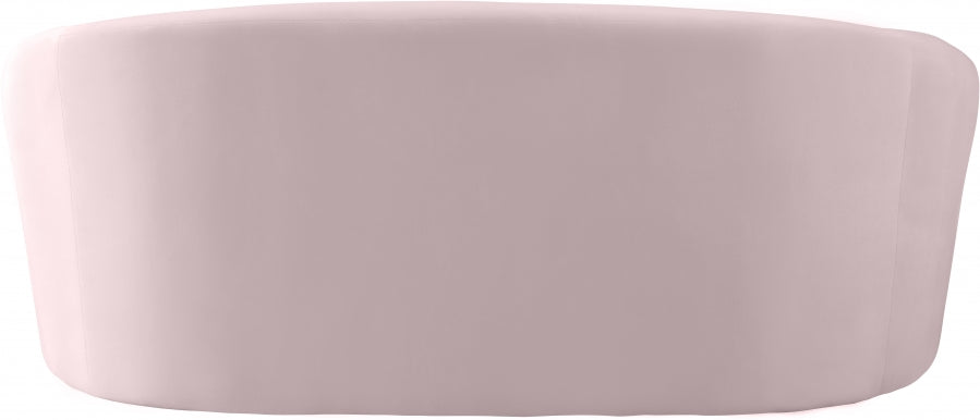 Causeuse en velours Riley 