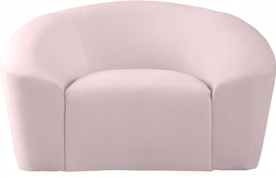 Méridienne en velours Riley
