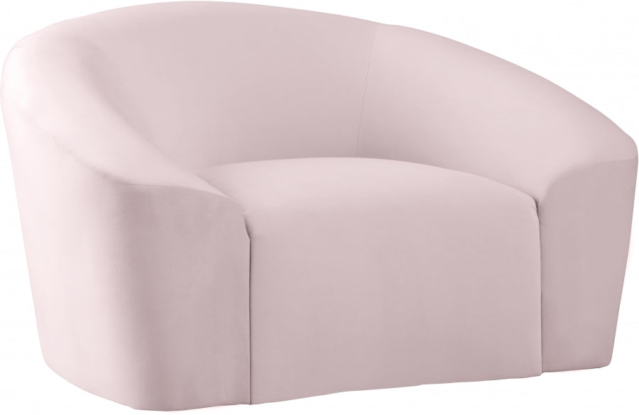 Méridienne en velours Riley