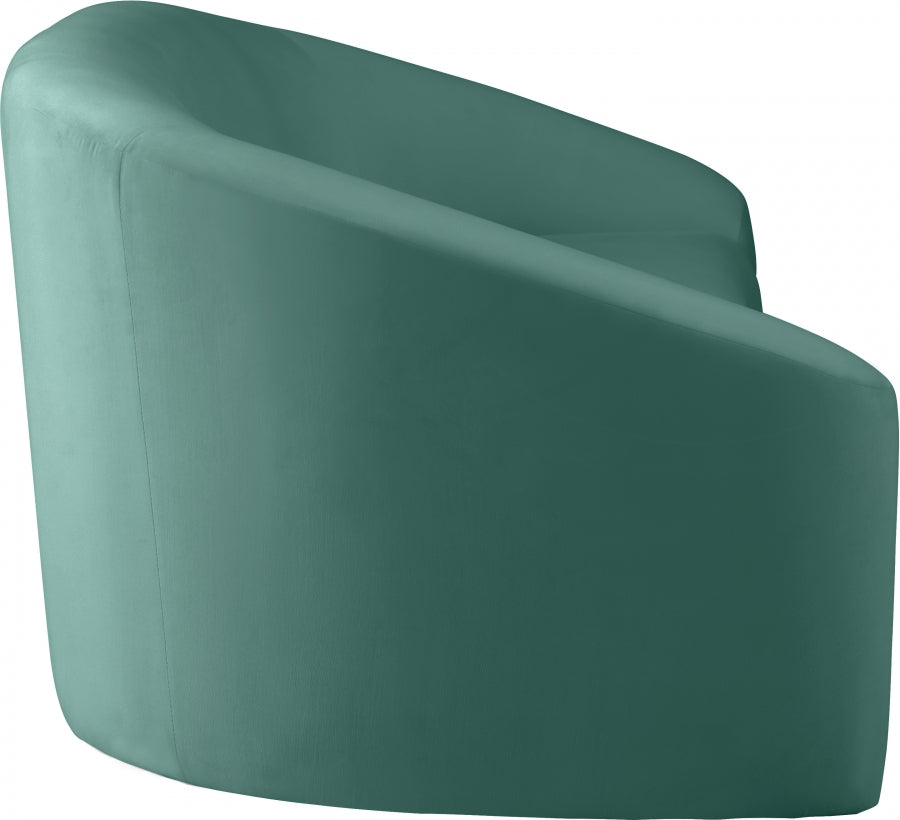 Causeuse en velours Riley 