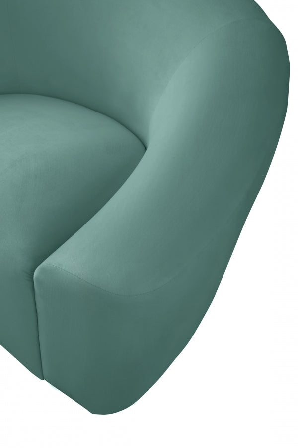 Causeuse en velours Riley 