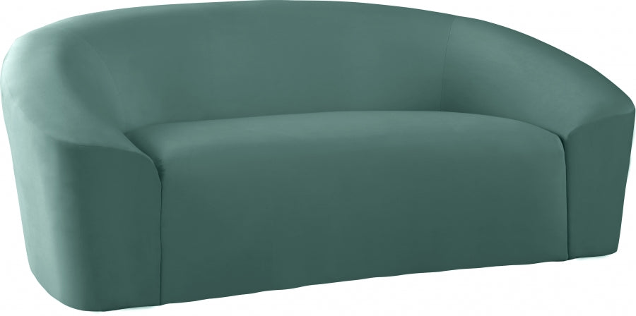 Causeuse en velours Riley 