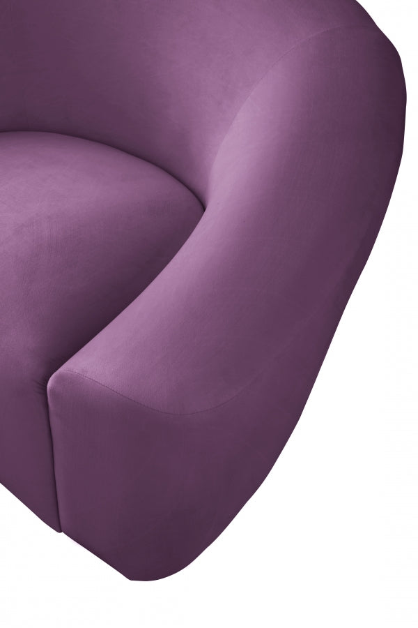 Causeuse en velours Riley 