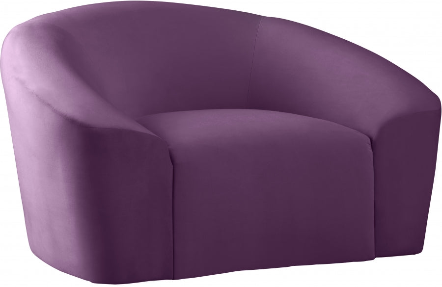 Méridienne en velours Riley