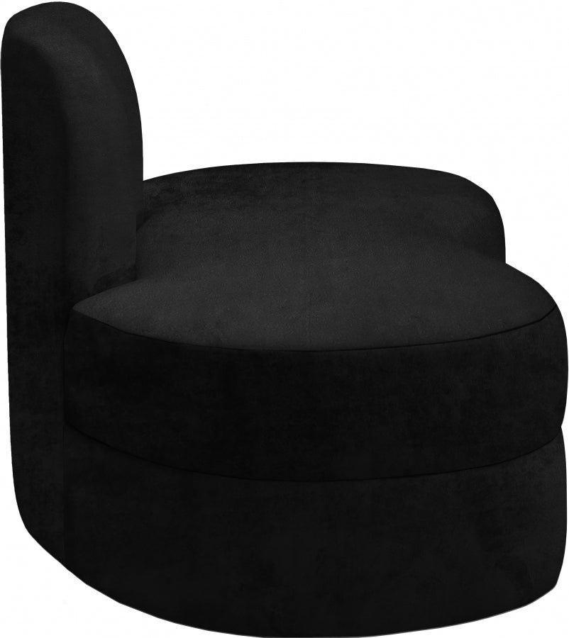 Causeuse en velours Mitzy