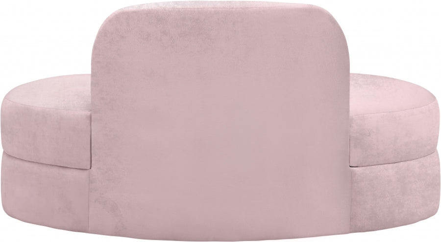 Causeuse en velours Mitzy